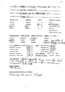 ARAL_SiteForm_Alfers,Joe_1985_ARAL674