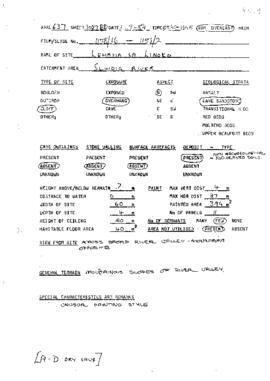 ARAL_SiteForm_Alfers,Joe_1984_ARAL637