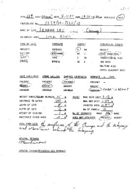 ARAL_SiteForm_Alfers,Joe_1985_ARAL669
