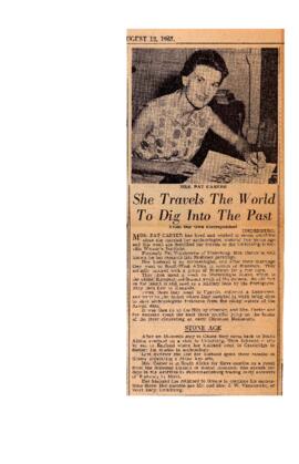 She Travels The World To Dig Into The Past