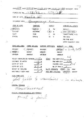 ARAL_SiteForm_Alfers,Joe_1984_ARAL639