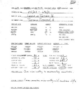 ARAL_SiteForm_Alfers,Joe_1981_ARAL419