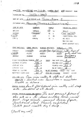 ARAL_SiteForm_Alfers,Joe_1980_ARAL268