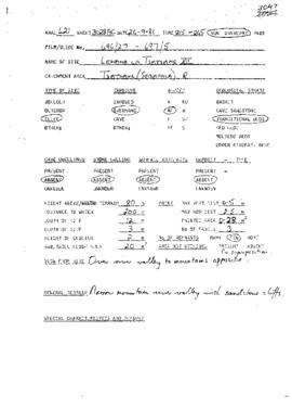 ARAL_SiteForm_Alfers,Joe_1981_ARAL421
