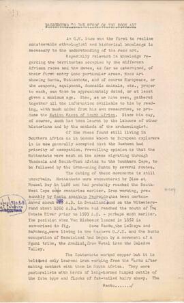 Background To The Study Of Rock Art