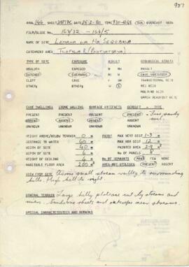 ARAL_SiteForm_Alfers,Joe_1980_ARAL146