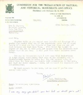 Archaeological  Permit From Zambia